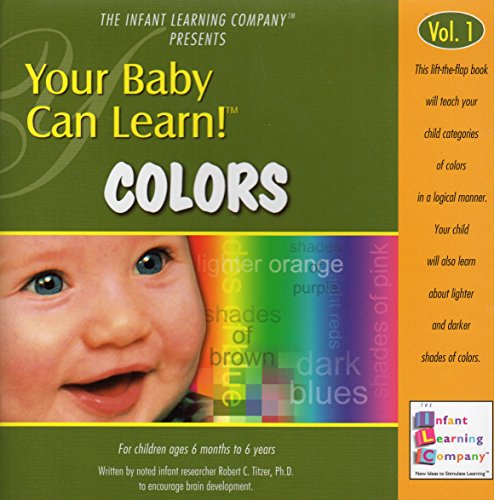 Stock image for Your Baby Can Learn 5 Book Set: Numbers Vol. 1, Shapes Vol. 1, Prepositions Vol. 1, Colors Vol. 1, Patterns Vol. 1 (Lift-the-flap) for sale by HPB-Ruby