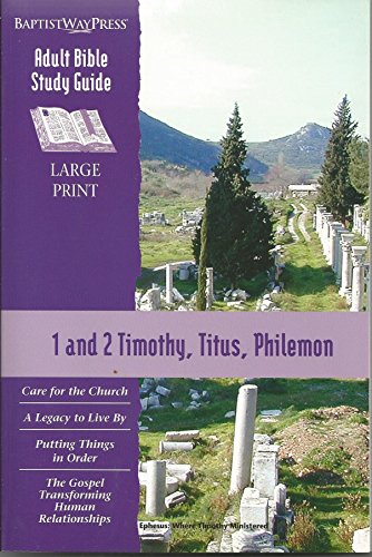 Stock image for Adult Bible Study Guide: 1 and 2 Timothy, Titus, Philemon for sale by SecondSale