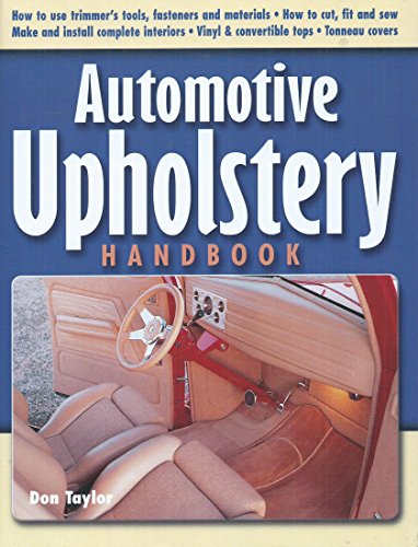 9781931128001: Automotive Upholstery Handbook