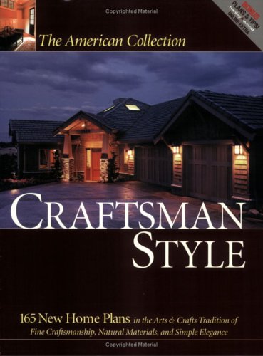 Stock image for Craftsman Homes: 165 Plans with Detail and Distinction (American Collection) for sale by Hay-on-Wye Booksellers