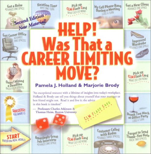 Imagen de archivo de Help! Was That a Career Limiting Move? a la venta por Wonder Book