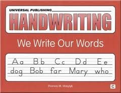 Stock image for Handwriting: We Write Our Words Book C for sale by ZBK Books