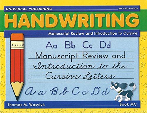 Stock image for HANDWRITING, Manuscript Review and Introduction to Cursive, 2nd Edition for sale by SecondSale