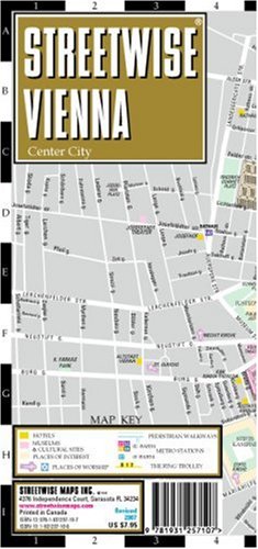 Streetwise Vienna: Center City - Streetwise Maps