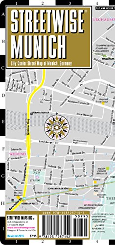 Beispielbild fr Streetwise Munich Map - Laminated City Street Map of Munich, Germany: Folding Pocket Size Travel Map (Streetwise (Streetwise Maps)) zum Verkauf von medimops