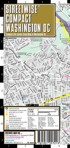 Streetwise Washington, DC - Streetwise Maps, Inc