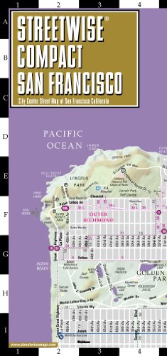 Beispielbild fr Streetwise Compact San Francisco: About the Size of a Check Book Cover When Folded zum Verkauf von HPB Inc.