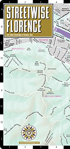 Beispielbild fr Streetwise Florence Map - Laminated City Center Street Map of Florence, Italy - Folding pocket size travel map with train tracks & stations zum Verkauf von Wonder Book