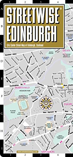 Imagen de archivo de Streetwise Edinburgh Map - Laminated City Center Street Map of Edinburgh, Scotland (Streetwise (Streetwise Maps)) a la venta por Better World Books