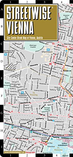 Beispielbild fr Streetwise Vienna: City Center Street Map of Vienna, Austria zum Verkauf von WorldofBooks