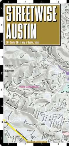 Streetwise Austin Map - Laminated City Center Street Map of Austin, Texas (9781931257589) by Streetwise Maps