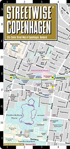 9781931257596: Streetwise Copenhagen: City Center Street Map of Copenhagen, Denmark