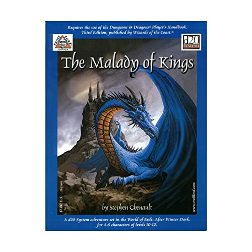 Imagen de archivo de The Malady of Kings a la venta por Black and Read Books, Music & Games