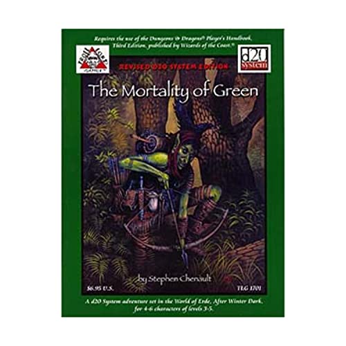 Beispielbild fr Mortality of Green, The (Fantasy Adventures (Troll Lord Games) (d20)) zum Verkauf von Noble Knight Games