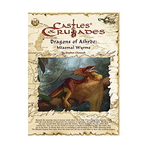 Beispielbild fr Dragons of Aihrde - Miasmal Wyrms (Castles & Crusades - Rings of Brass) zum Verkauf von Noble Knight Games