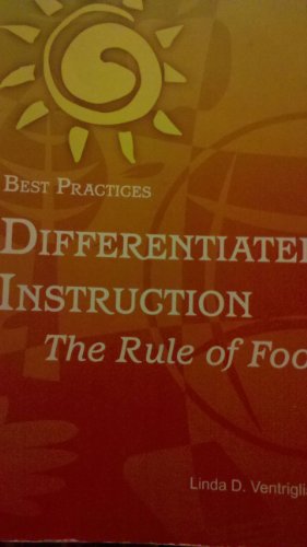 Beispielbild fr Best Practices Differentiated Instruction the Rule of Foot zum Verkauf von -OnTimeBooks-
