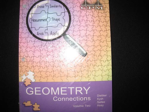 9781931287579: Geometry Connections Student Set: Version 3.0 - Volumes 1 and 2