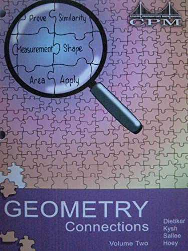 Stock image for Geometry Connections: Version 3.0, Volume 2 for sale by ThriftBooks-Dallas