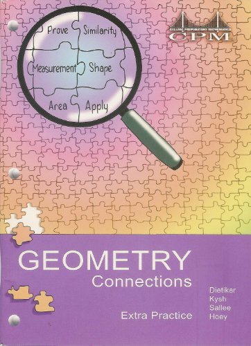 Stock image for Geometry Connections Extra Practice for sale by HPB-Diamond