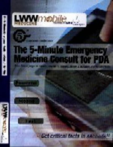 Imagen de archivo de 5 Minute Emergency Consult (CD-ROM for PDAs) a la venta por SecondSale