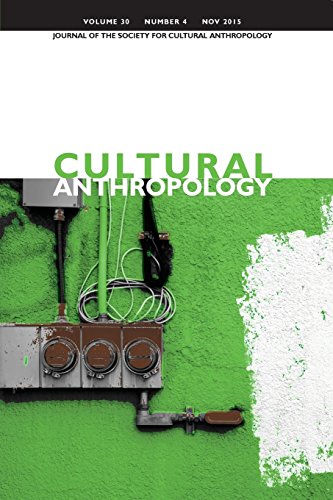 Imagen de archivo de Cultural Anthropology: Journal of the Society for Cultural Anthropology (Volume 30, Number 4, November 2015) a la venta por Lucky's Textbooks