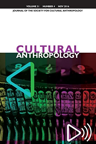 Imagen de archivo de Cultural Anthropology: Journal of the Society for Cultural Anthropology (Volume 31, Issue 4, November 2016) a la venta por Lucky's Textbooks