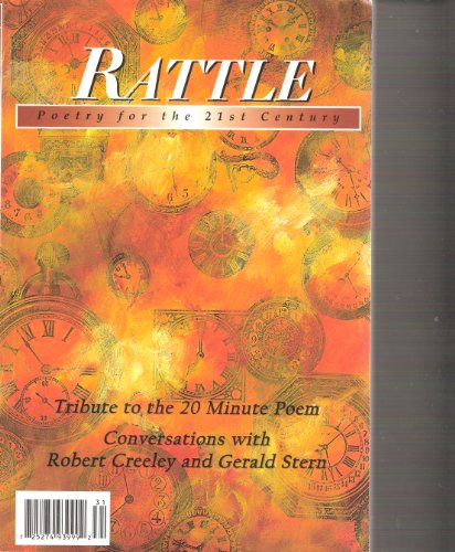 Imagen de archivo de Rattle 1 Summer 2003: 9 a la venta por GridFreed