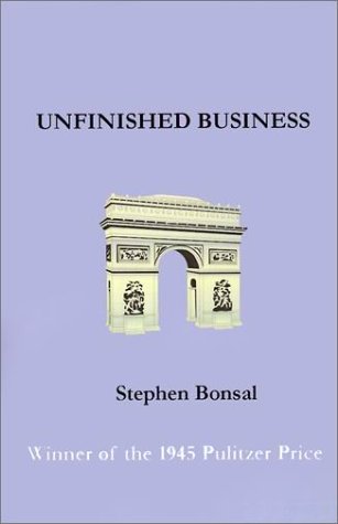 Stock image for Unfinished Business for sale by HPB-Emerald