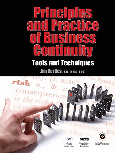 9781931332392: Principles and Practice of Business Continuity: Tools and Techniques