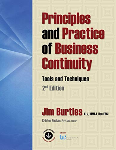 Beispielbild fr Principles and Practice of Business Continuity: Tools and Techniques zum Verkauf von Anybook.com