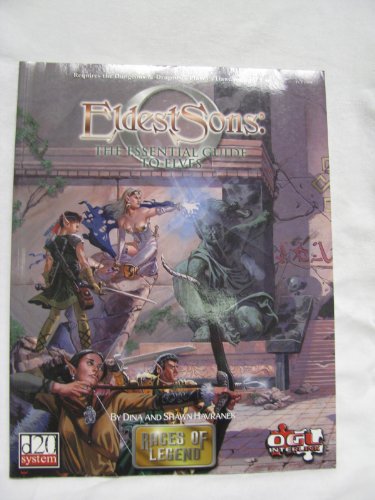 Stock image for Eldest Sons - The Essential Guide to Elves (d20 Supplements (Paradigm Concepts)) for sale by Noble Knight Games