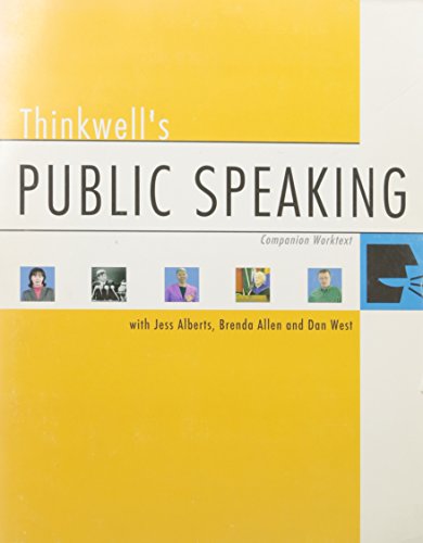 Stock image for Thinkwell's Public Speaking for sale by Half Price Books Inc.