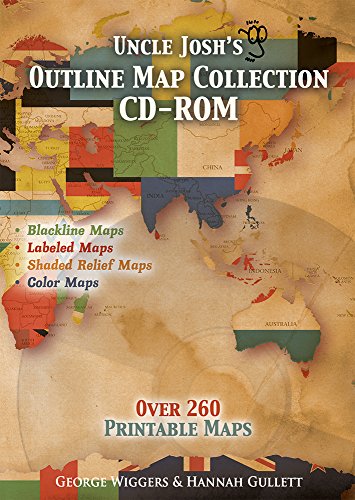 9781931397100: Uncle Josh's Outline Map Collection CD-ROM