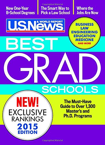 Stock image for Best Graduate Schools 2015 (2016 Edition is Now Available!) for sale by ThriftBooks-Dallas