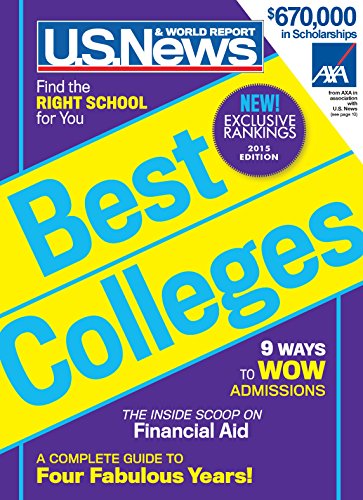 Stock image for Best Colleges 2015 for sale by Irish Booksellers