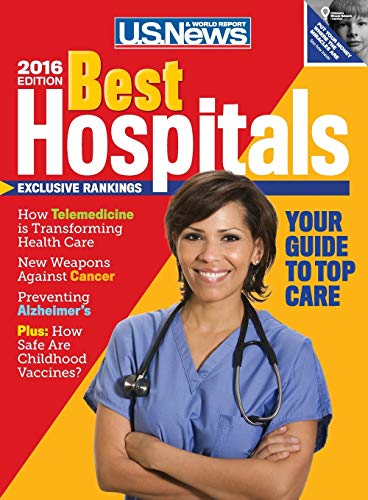Beispielbild fr Best Hospitals 2016 zum Verkauf von Irish Booksellers