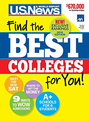 Imagen de archivo de Best Colleges 2016 a la venta por ThriftBooks-Dallas