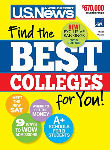 Stock image for Best Colleges 2016 for sale by Better World Books