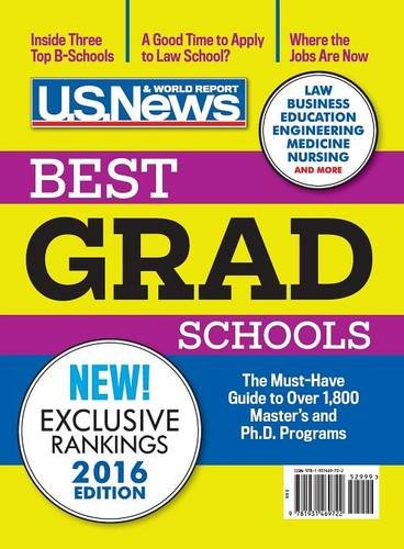 Stock image for Best Graduate Schools 2016 for sale by ThriftBooks-Dallas