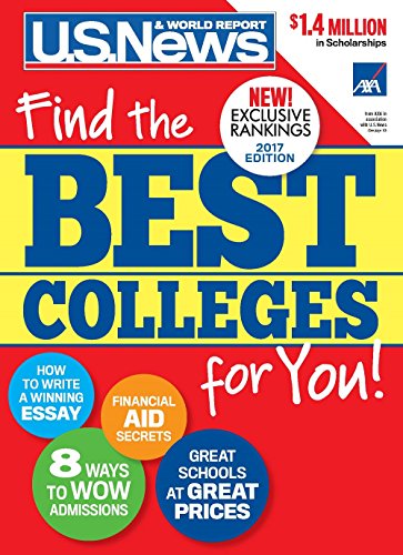 Imagen de archivo de Best Colleges 2017: Find the Best Colleges for You! a la venta por SecondSale