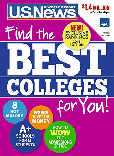 Beispielbild fr Best Colleges 2019 : Find the Best Colleges for You! zum Verkauf von Better World Books: West