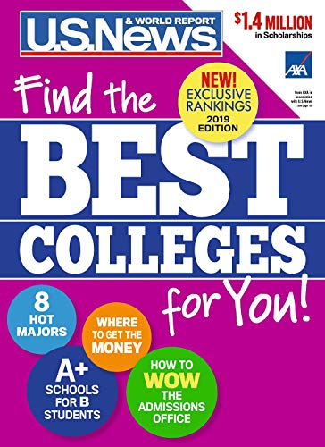 Imagen de archivo de Best Colleges 2019: Find the Best Colleges for You! a la venta por Greenway