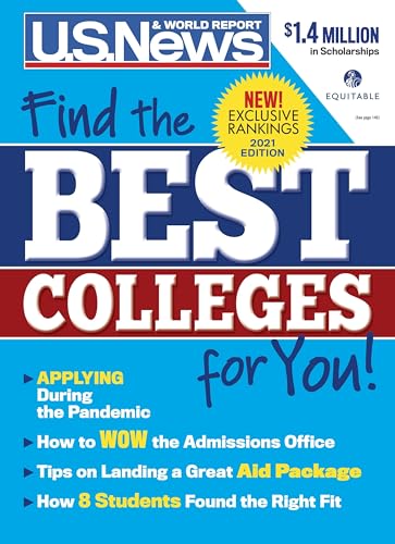 Imagen de archivo de Best Colleges 2021: Find the Right Colleges for You! a la venta por Orion Tech