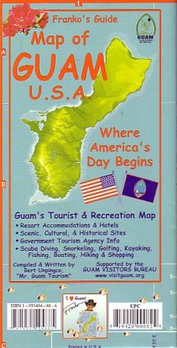 Franko's Guide Map of Guam USA (9781931494885) by Frank Nielsen