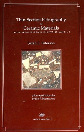 Beispielbild fr Thin-Section Petrography of Ceramic Materials zum Verkauf von ISD LLC