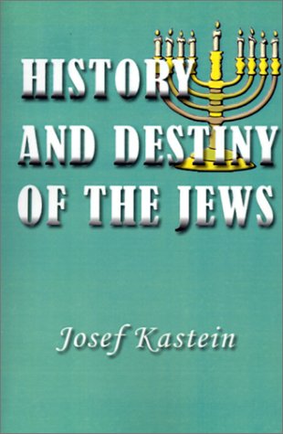 Beispielbild fr History and Destiny of the Jews zum Verkauf von WeBuyBooks