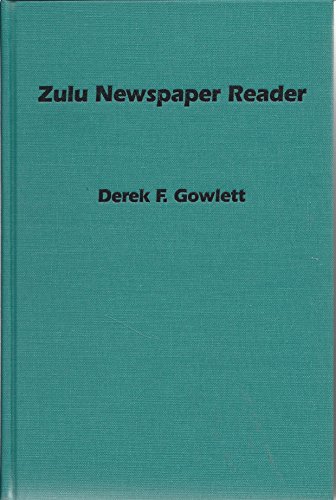 Imagen de archivo de Zulu Newspaper Reader a la venta por Blindpig Books