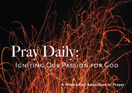 Stock image for Pray Daily: Igniting Our Passion for God/A Ninety-Day Adventure in Prayer for sale by Wonder Book