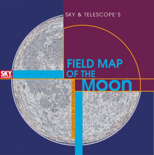 9781931559225: Sky & Telescope's Field Map of the Moon