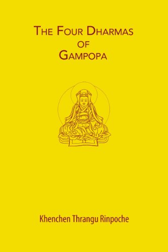 Stock image for The Four Dharmas of Gampopa for sale by Books Unplugged